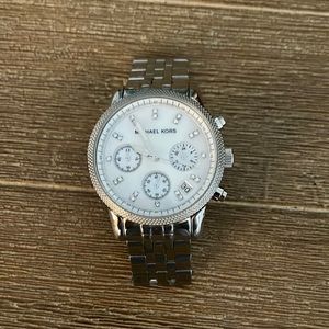 Michael Kors silver watch
